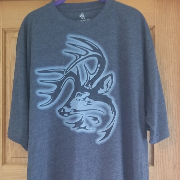 Legendary Whitetails Deer Gear T-Shirt Size 2XL New - Picture 2 of 5